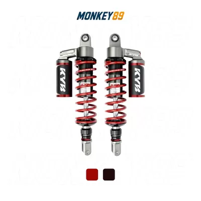 PHUỘC SAU KYB ĐỎ (330MM+10MM) HONDA AIRBLADE 150 / YAMAHA XMAX 300 K-ELITE ĐEN CHÍNH HÃNG NHẬT BẢN