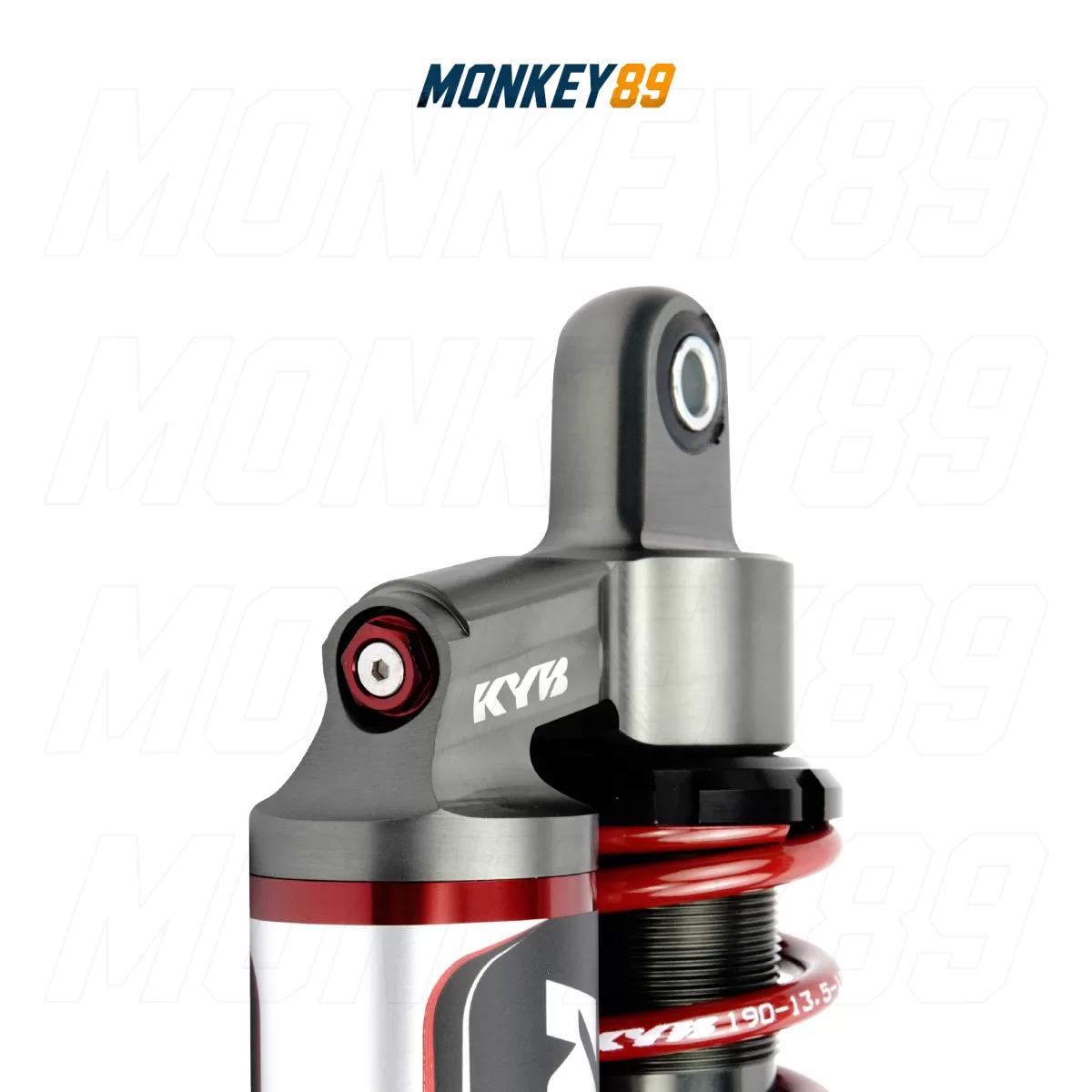 PHUỘC SAU KYB ĐỎ (330MM+10MM) HONDA AIRBLADE 150 / YAMAHA XMAX 300 K-ELITE ĐEN CHÍNH HÃNG NHẬT BẢN - ảnh 3