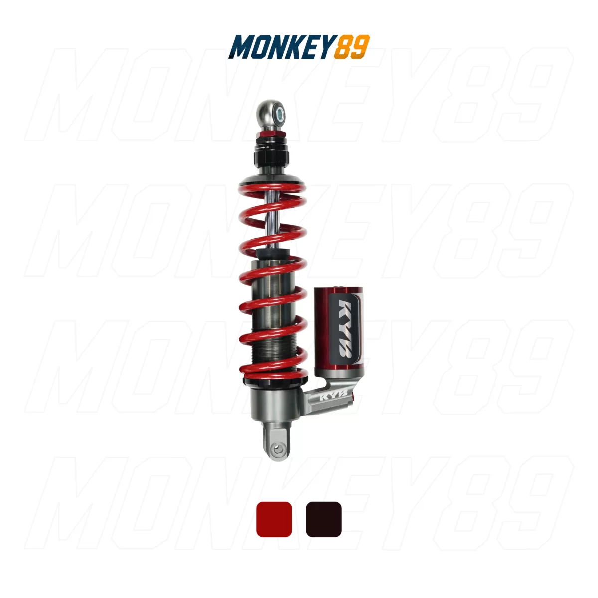 PHUỘC SAU KYB ĐỎ (330MM+10MM)HONDA CLICK / VARIO / VISION / SH MODE K-ELITE CHÍNH HÃNG NHẬT BẢN - ảnh 2