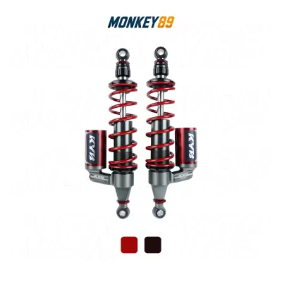 GENUINE KYB RED (362MM+10MM)REAR SHOCKS FOR HONDA CT125 K-ELITE JAPANESE TECHNOLOGY
