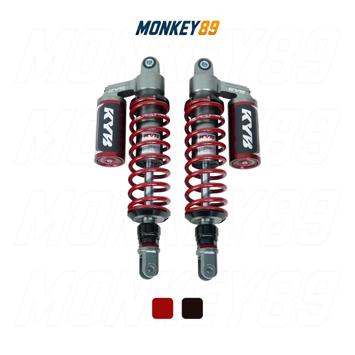PHUỘC SAU KYB ĐỎ (350MM+10MM) YAMAHA XMAX 300 K-ELITE CHÍNH HÃNG NHẬT BẢN - ảnh 2