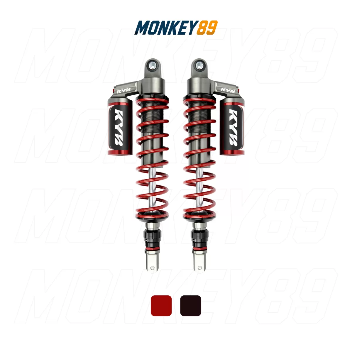PHUỘC SAU KYB ĐỎ (390MM+10MM) HONDA ADV 160 K-ELITE CHÍNH HÃNG NHẬT BẢN - ảnh 2