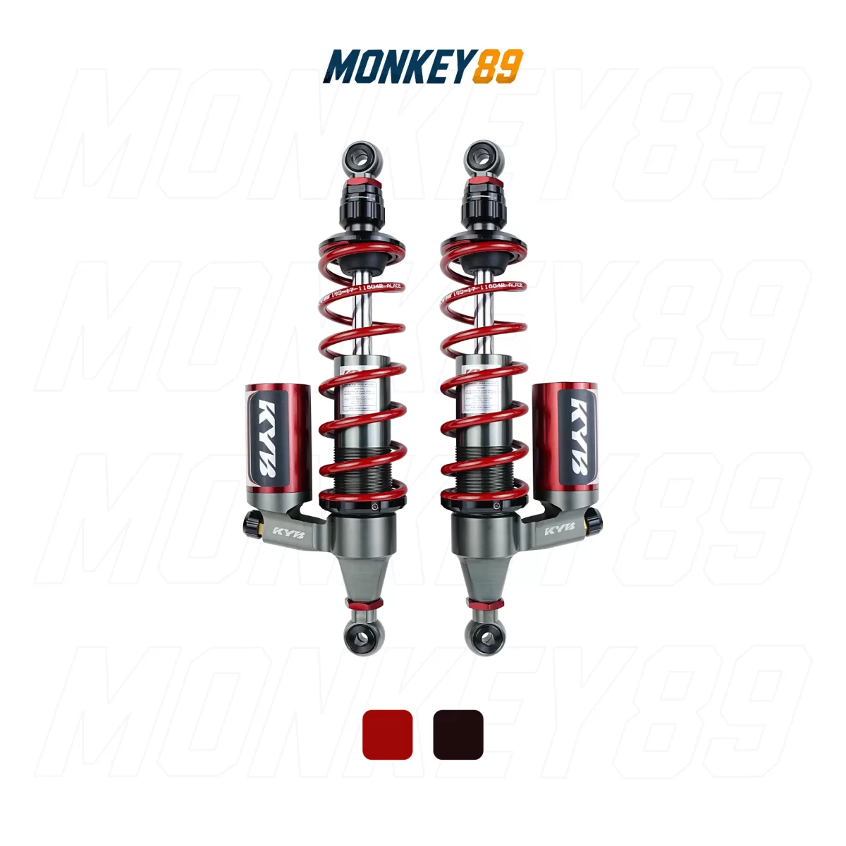 PHUỘC SAU KYB ĐỎ (362MM+10MM) HONDA CT125 K-ULTIMATE CHÍNH HÃNG CÔNG NGHỆ NHẬT BẢN (Copy) - ảnh 2