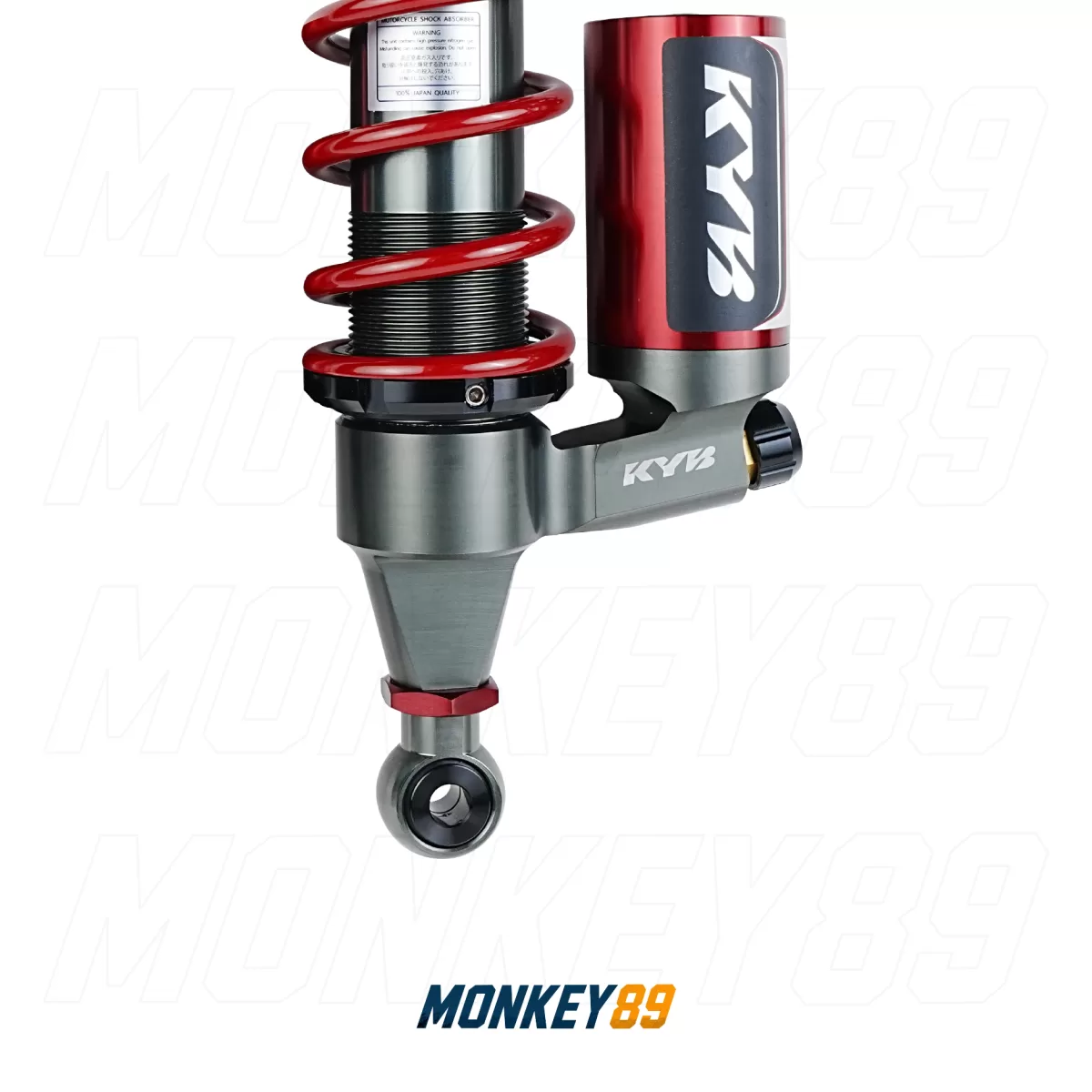 PHUỘC SAU KYB ĐỎ (362MM+10MM) HONDA CT125 K-ULTIMATE CHÍNH HÃNG CÔNG NGHỆ NHẬT BẢN (Copy) - ảnh 4
