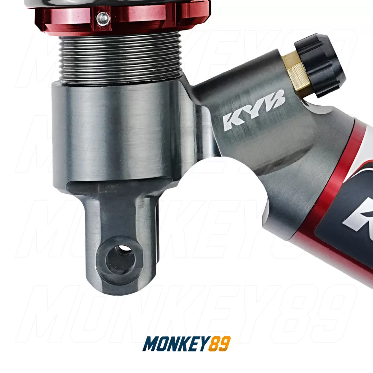 PHUỘC SAU KYB ĐỎ (362MM+10MM) HONDA CT125 K-ULTIMATE CHÍNH HÃNG CÔNG NGHỆ NHẬT BẢN (Copy) - ảnh 6