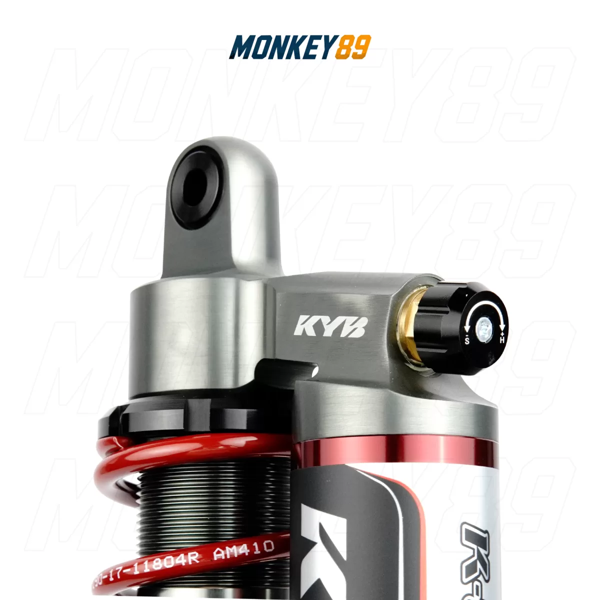 PHUỘC SAU KYB ĐỎ (330MM+10MM) HONDA MONKEY / WAVE / FUTURE 125I K-ULTIMATE - CÔNG NGHỆ NHẬT BẢN CHÍNH HÃNG - ảnh 3