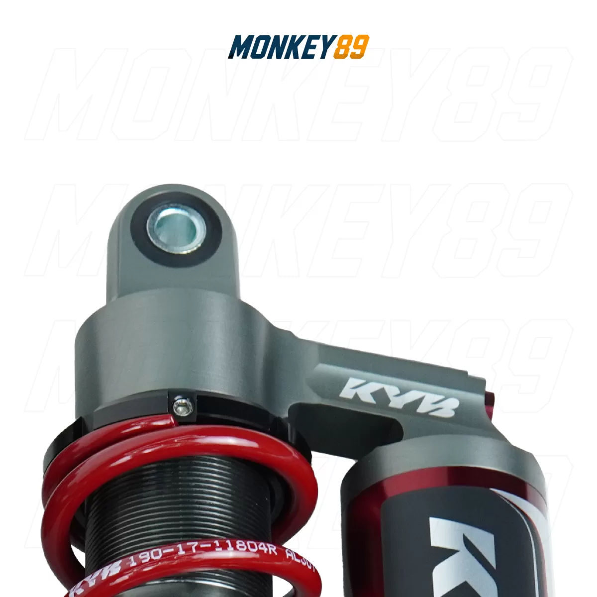 GENUINE KYB BLACK (330MM+10MM) REAR SHOCKS FOR HONDA MONKEY / WAVE / FUTURE 125I K-ELITE JAPANESE TECHNOLOGY (Copy) - photo 1