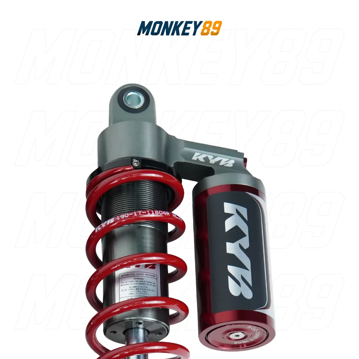 GENUINE KYB BLACK (330MM+10MM) REAR SHOCKS FOR HONDA MONKEY / WAVE / FUTURE 125I K-ELITE JAPANESE TECHNOLOGY (Copy) - photo 4